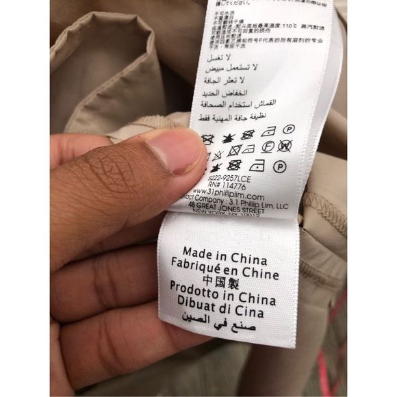 3.1 Phillip Lim NWT Tie Side Shift Dress, Belted Apron Sheath Size 0, MSRP $650 - Picture 7 of 14